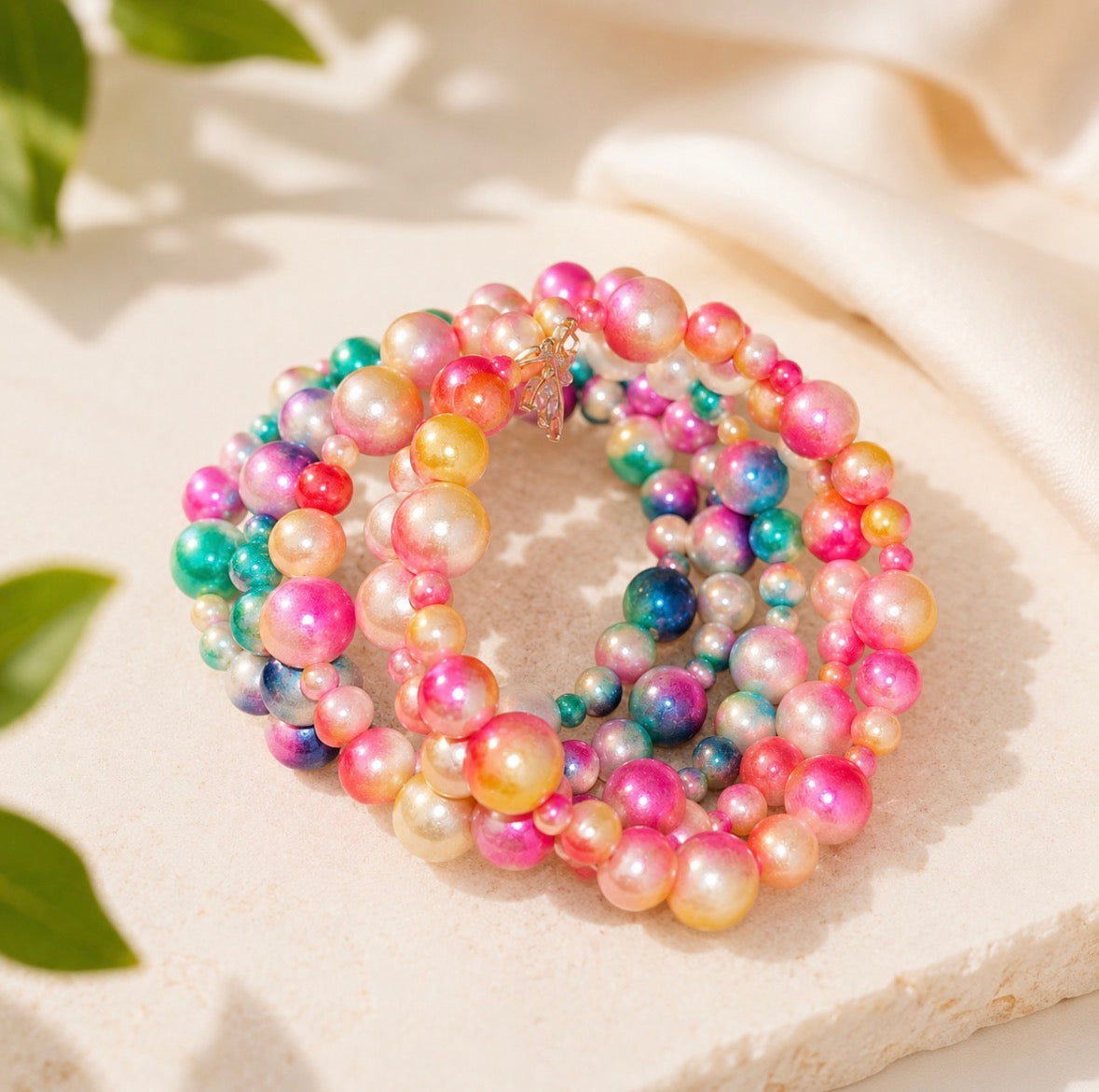 Cotton Candy Dreams Stack Bracelet