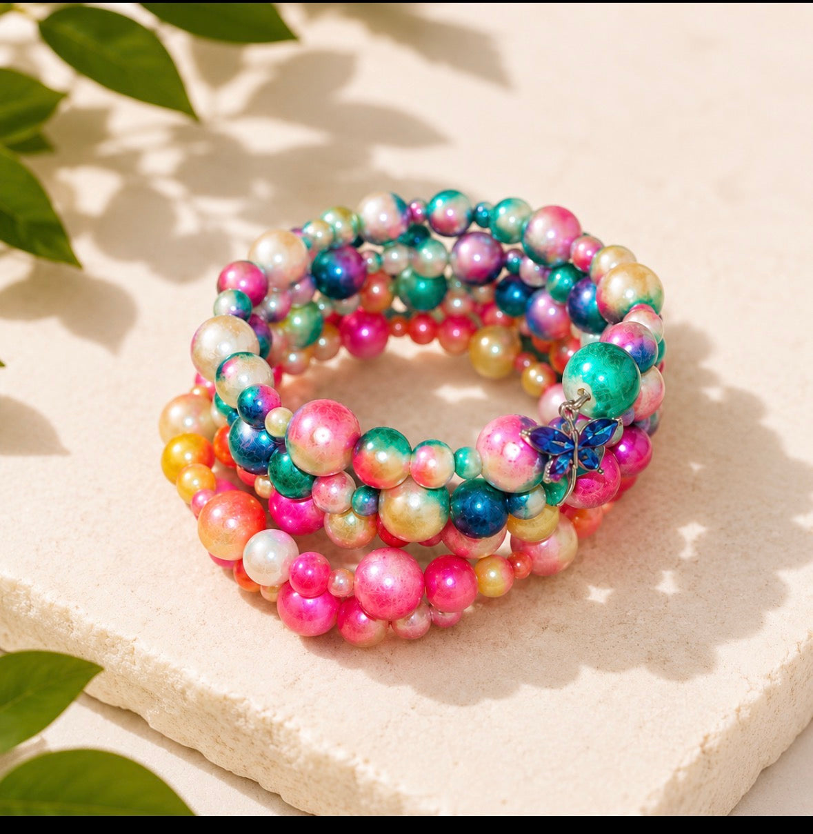 Cotton Candy Dreams Stack Bracelet
